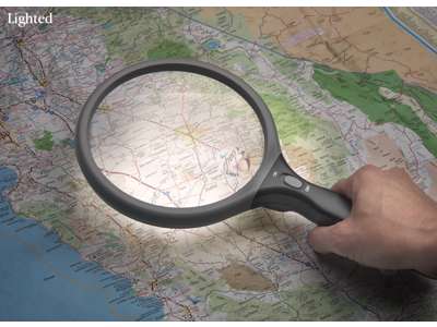 SuprVision Magnifier Light - lup med lys