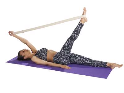 Yoga Bælte 3m - 100% bomuld