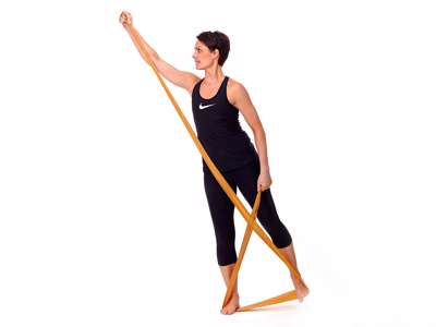 TheraBand Elastik 45 m Guld
