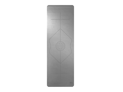 Premium Yoga måtte 180x60x0.3 cm i grå fra Trendy Sport