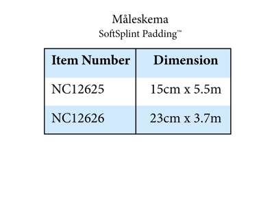 SoftSplint Padding 6" x 6 yd