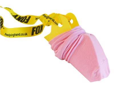 Strømpepåtager plastik Foxy
