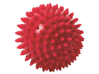 TOGU massagebold Ø 9 cm rød