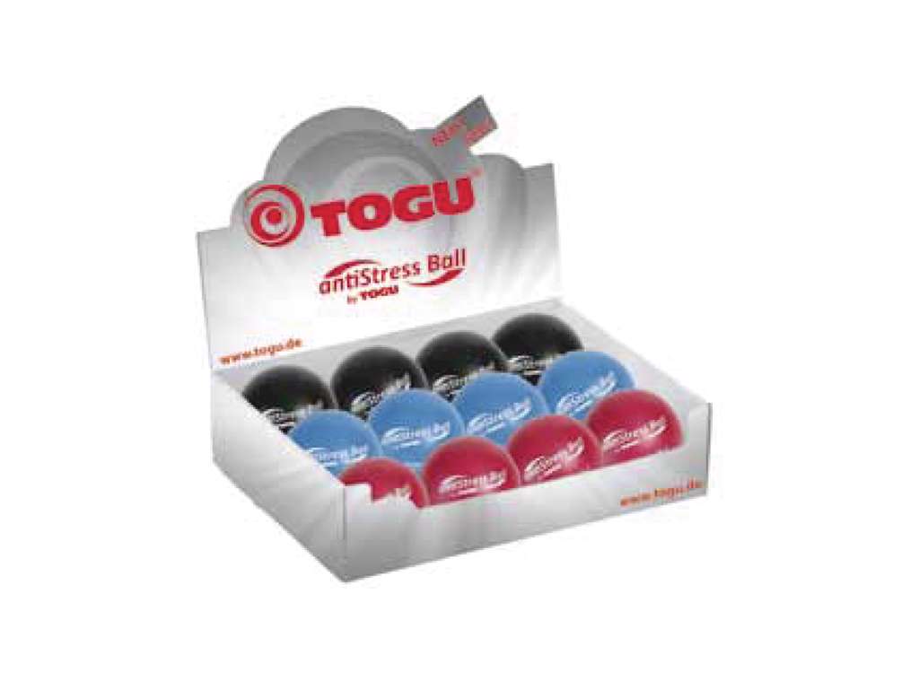 TOGU Anti-Stress Bold 6,5 cm (12 i æske)