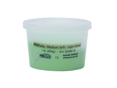 Putty Medium Soft Light Green 1 lb - 454 gram