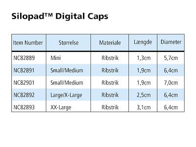 Silipad Digital Cap 6 stk 
