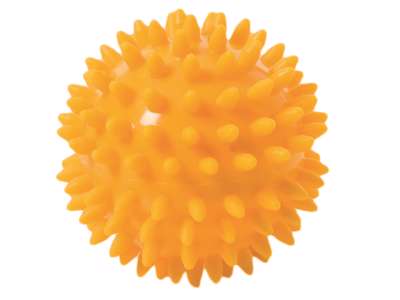 TOGU massagebold Ø 8 cm gul