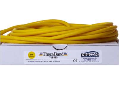 TheraBand Tubing 7,5m Gul