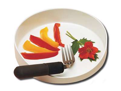 GripWare High Sided Dish/Cutout