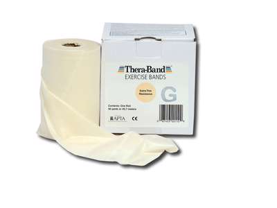 TheraBand Elastik 45 m Beige