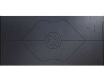 Yoga måtte 180x60x0.3, Antrazit, rubber