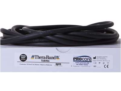 Thera-Band Tubing 7,5m Sort