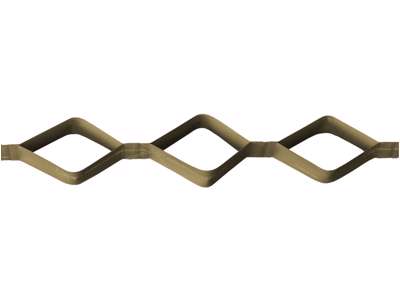 Thera Band CLX 11 loops guld ca. 2,10 m
