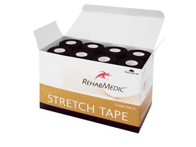 Elastic Adh.Tape 7,5cm x4,6m Black (16)