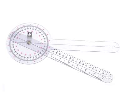 Goniometer 12" (30 cm). med 1 grads int.