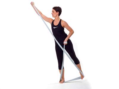 TheraBand Elastik 45 m Sølv