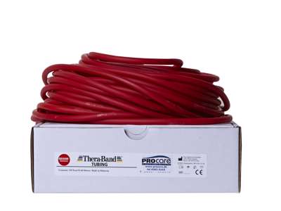 TheraBand Tubing 30,5 m Rød