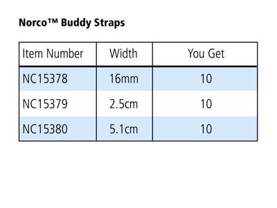 Buddy Straps 5/8" (10)