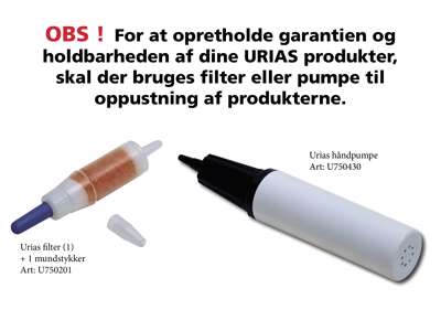 Urias Hånd/håndled dobbelt kammer