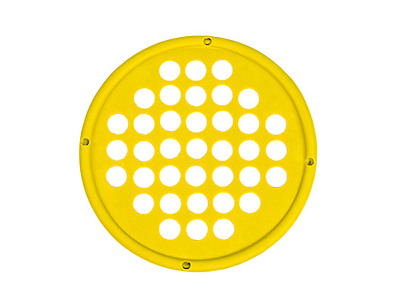 Håndtræningsnet - CanDo Web – Meget let – Gul– 18 cm