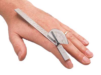 Finger Goniometer metal 