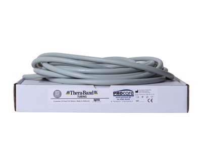 TheraBand Tubing 7,5m Sølv