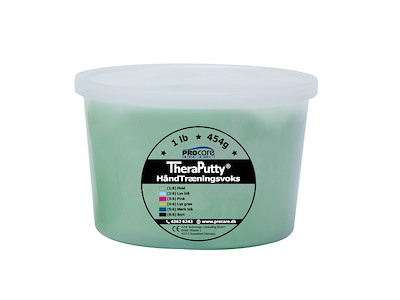 TheraPutty - Medium - Lys grøn - 454g/1 lb (Hårdhed 4/6)