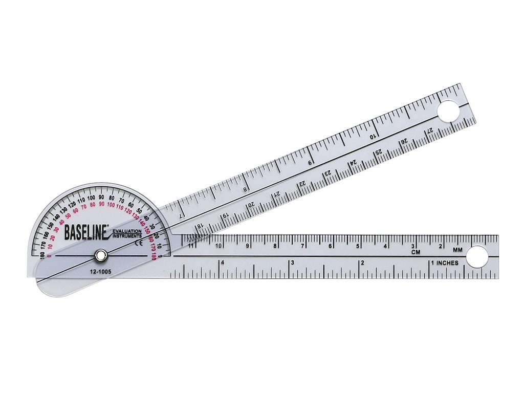 Goniometer 180 grader 15 cm