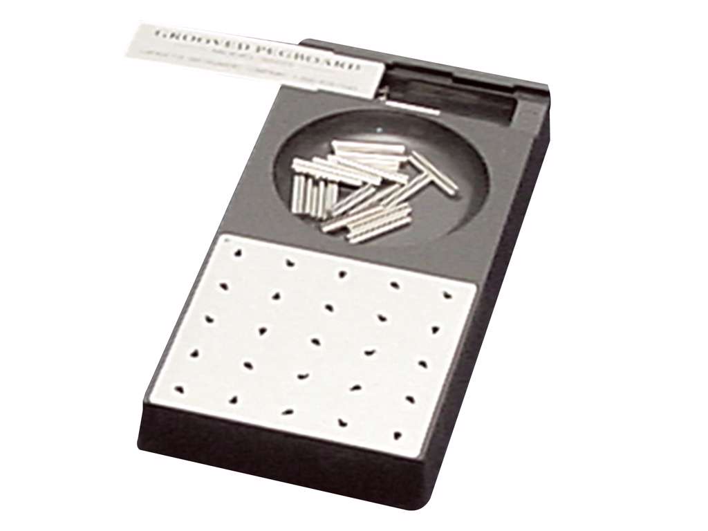 Grovved Pegboard