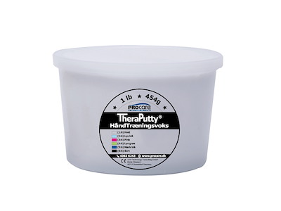 TheraPutty - Super Ekstra blød - Hvid - 454g/1lb (Hårdhed 1/6)