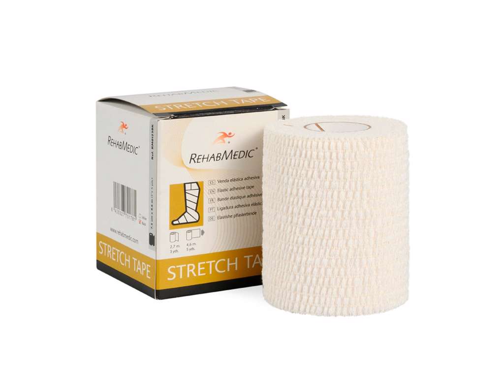 Elastic Adh.Tape 7,5cm x4,6m White (1)