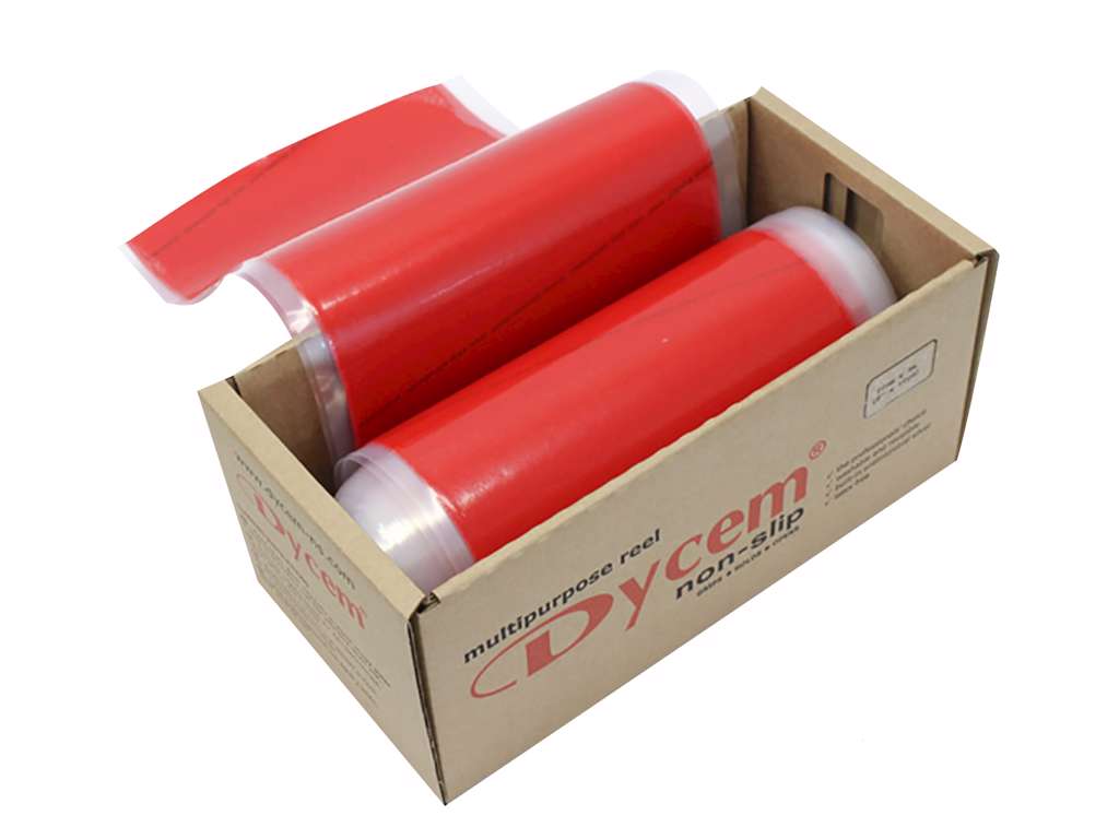Dycem® Non-slip rulle - 20 cm x 1,8 m Rød