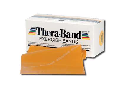 TheraBand Elastik 5,5 m Guld