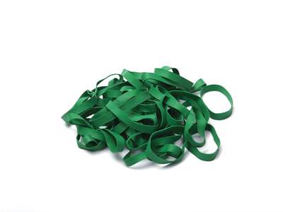 Colored rubber bands 9,5 mm Green