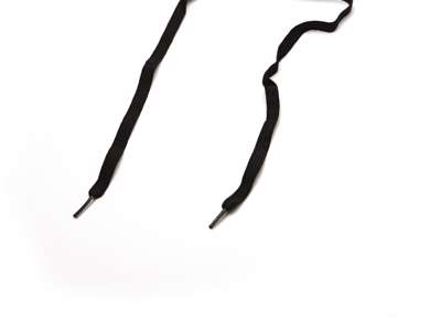 Elastic Laces Black (2 par) 61cm