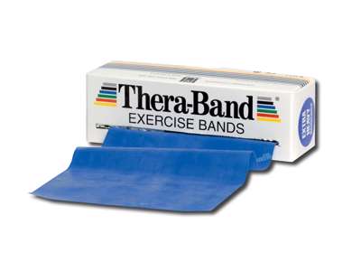 TheraBand Elastik 5,5 m Blå