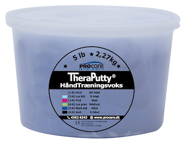 TheraPutty - Hård- Mørk blå - 2,23 Kg/5 lb (Hårdhed 5/6)