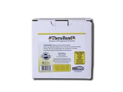 TheraBand Latexfri Elastik 45 m Gul