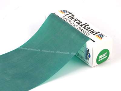 TheraBand Elastik 5,5 m Grøn