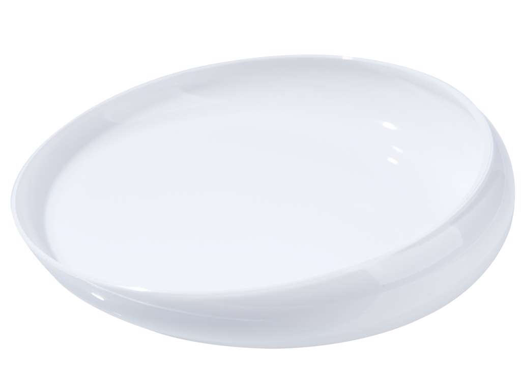 GripWare™ tallerken med fordybning i plastik - Ø ca. 20cm