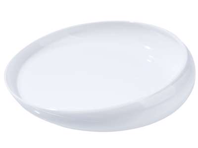 GripWare™ tallerken med fordybning i plastik - Ø ca. 20cm