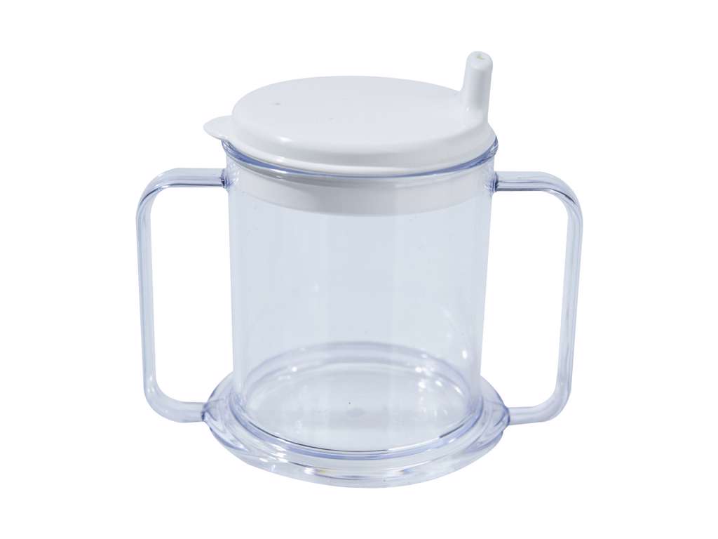 Drinking Cup w/Handles & Lid