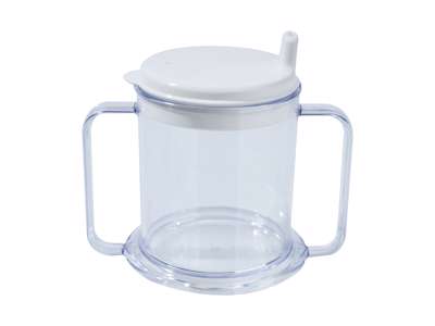 Drinking Cup w/Handles & Lid