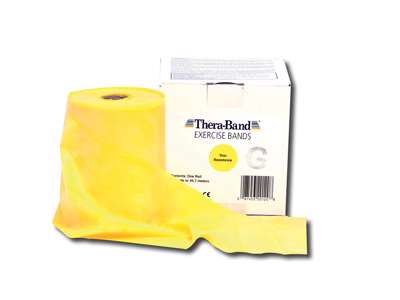 TheraBand Elastik 45m Gul