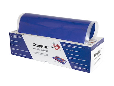 StayPut non-slip 40 cm x 13,7 meter rulle, blå