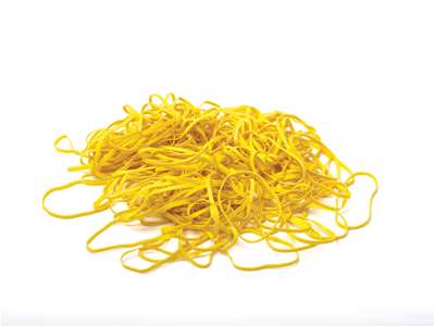 Colored rubber bands 3,2 mm yellow
