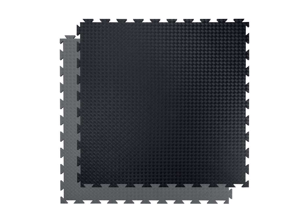 SportsMat Profi 100 x 100 x 2cm sort/grå