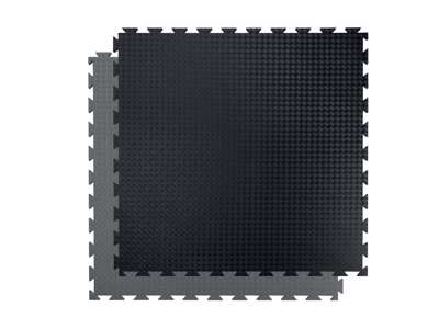 SportsMat Profi 100 x 100 x 2cm sort/grå