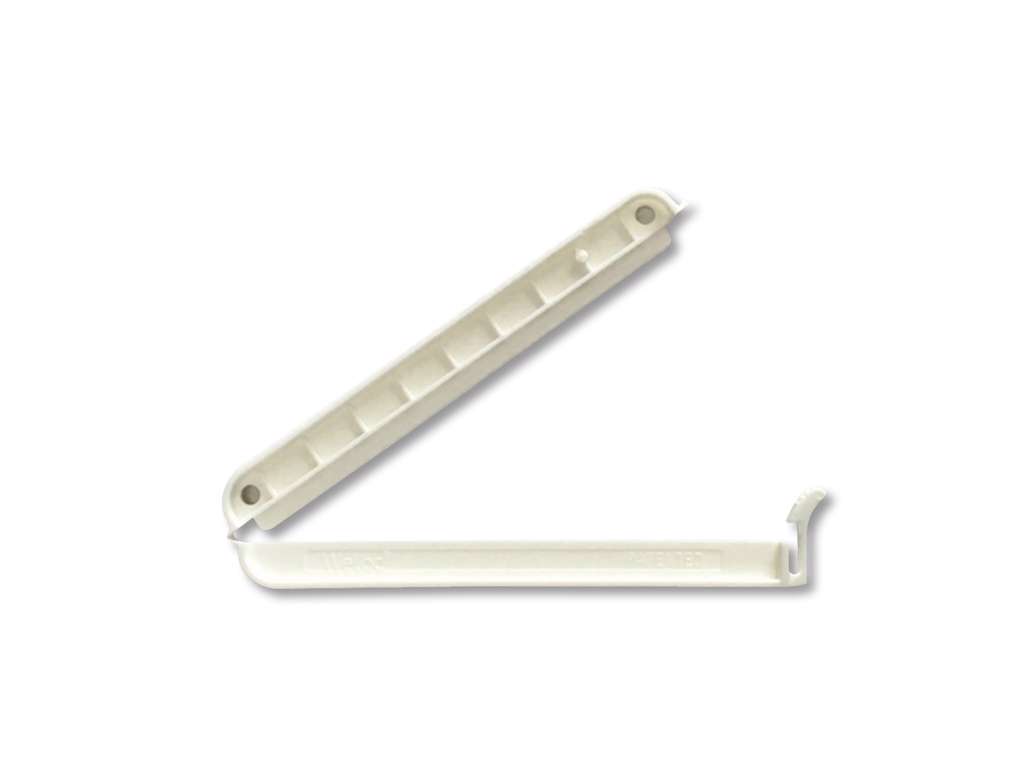 Elastik klemme 110mm Hvid