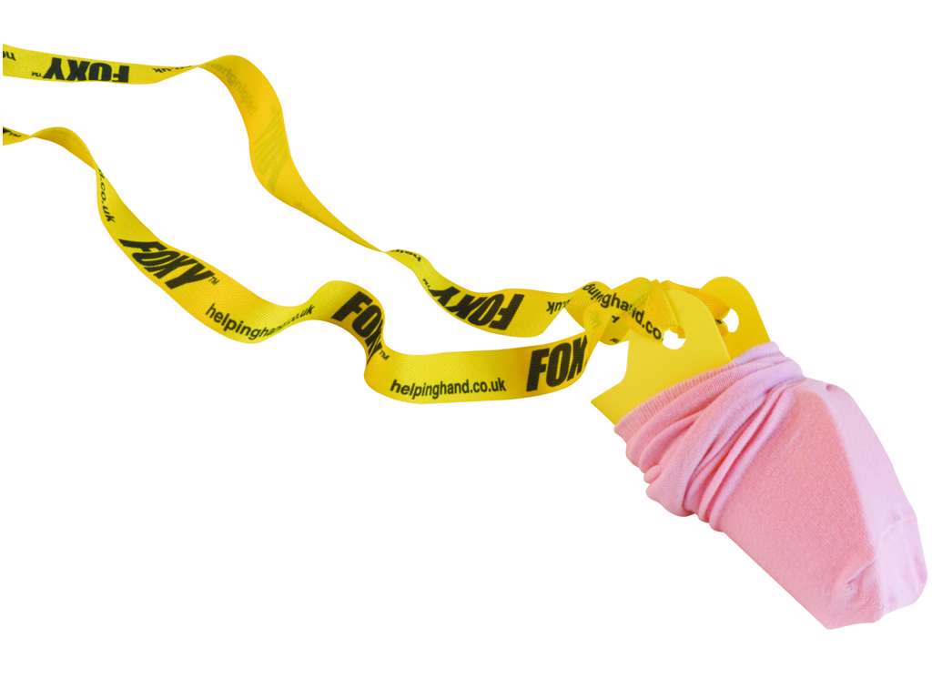 Strømpepåtager plastik Foxy